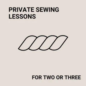 Learn to Sew (1:1 private class)